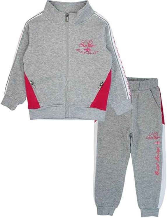 Picture of LC11286- LEE COOPER JOGGING ZIP UP SET THERMAL FLEECY